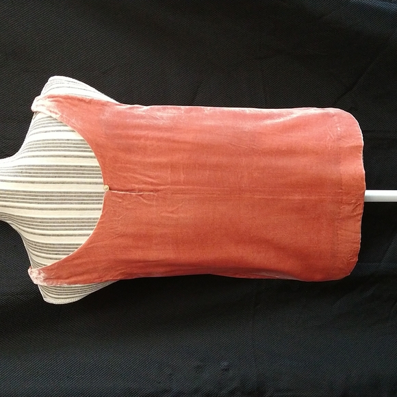 J.crew Copper Velvet Tank Top Size Small - Picture 6 of 12